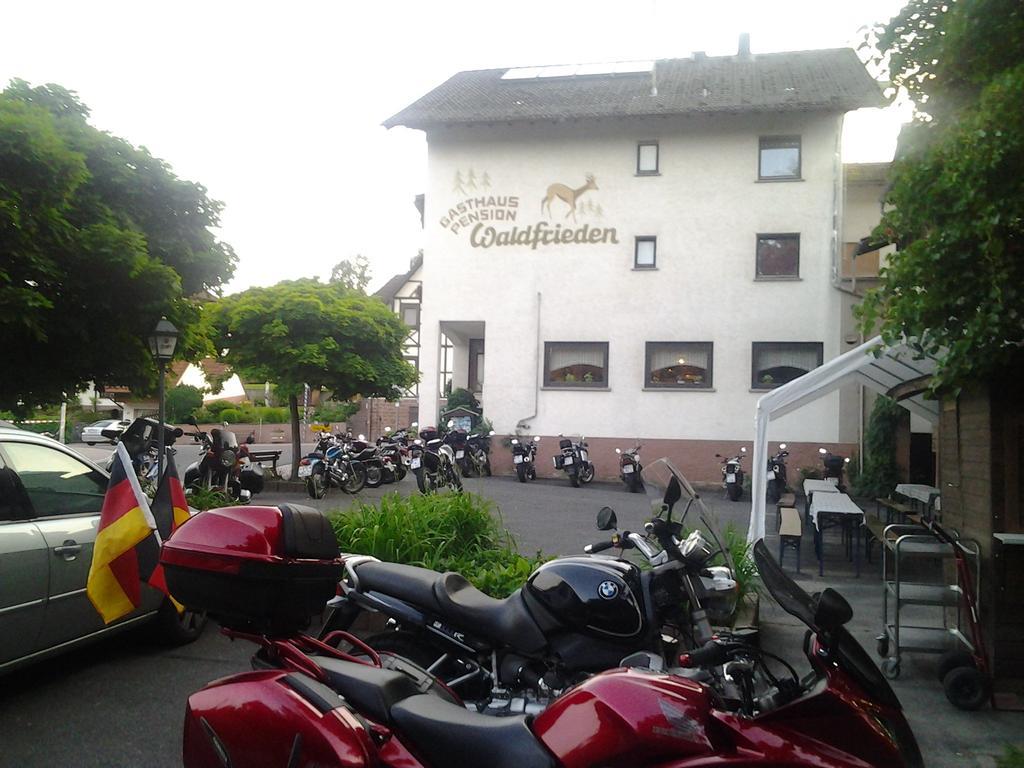 Отель Landgasthof Waldfrieden Wildensee Экстерьер фото